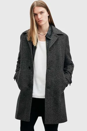 AllSaints Cappotto in lana FINCHER colore M016OB