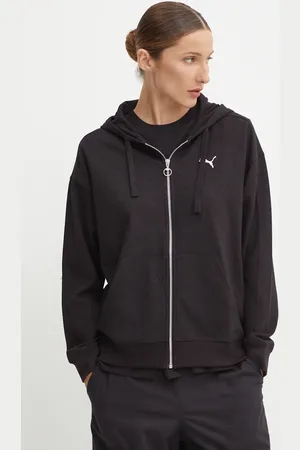 PUMA Felpa donna colore con cappuccio 681631