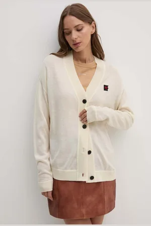 DKNY Cardigan in lana colore D2E4A117