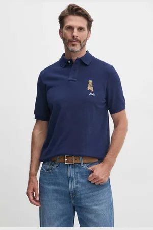 Ralph Lauren Polo in cotone colore con applicazione 710953336