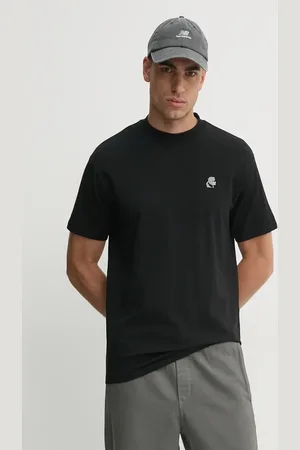 Karl Lagerfeld T-shirt uomo colore con applicazione 544221.755124