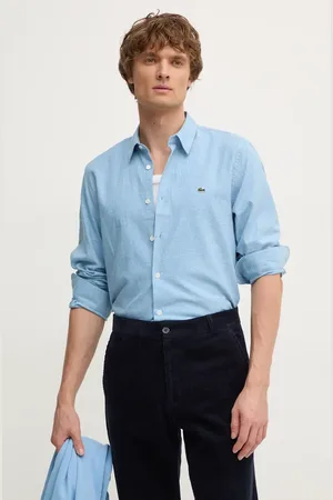 Lacoste Camicia in cotone uomo colore CH2573