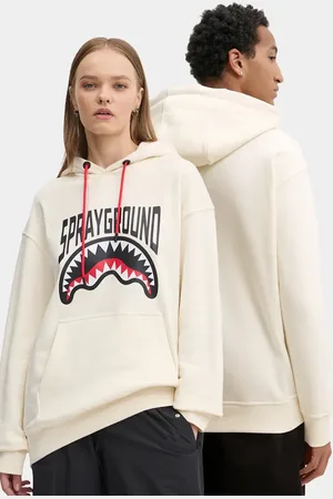 Sprayground Felpa in cotone colore con cappuccio SP666