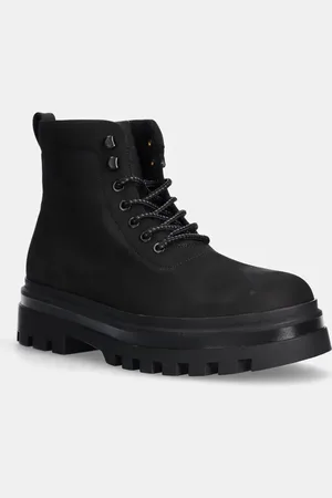 Calvin Klein Scarpe in nubuck LUGGED LACEUP BOOT OXF HIKING NB colore YM0YM01076
