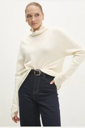 ANSWEAR Maglione in lana donna colore