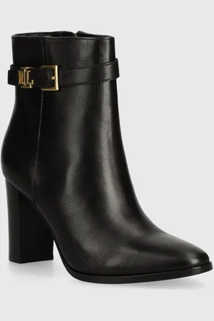 Ralph Lauren Stivaletti alla caviglia in pelle Bailey donna colore 802937808001