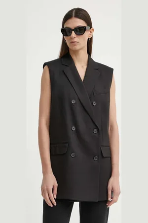 THEORY Gilet in lino colore
