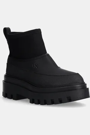 Calvin Klein Stivaletti alla caviglia FLATFORM RAINBOOT LOW MG R donna colore YW0YW01560