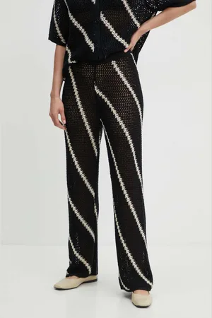 Samsøe Samsøe Pantaloni in cotone SAISHA colore F24200029