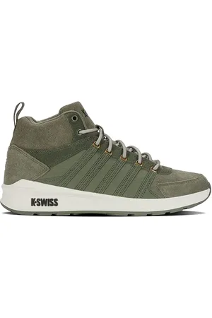 K-Swiss Sneakers in pelle VISTA TRAINER MID WNT colore 07145.379.M