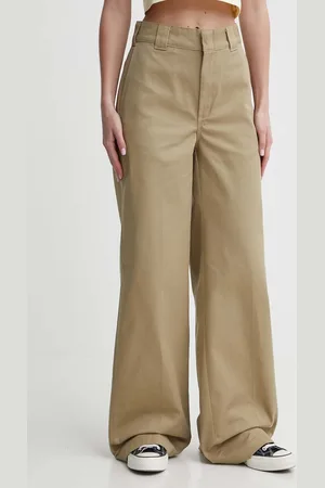 Dickies Pantaloni WIDE LEG WORK PANT W donna colore DK0A4YSE