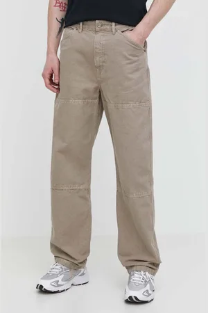 Superdry Pantaloni in cotone colore