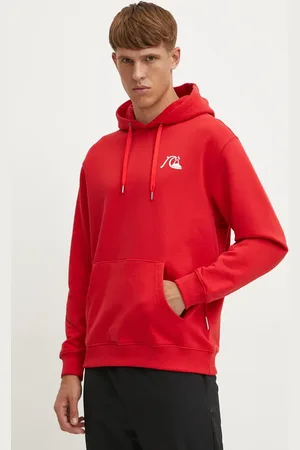 Quiksilver Felpa Dna Bubble Logo Hoodie uomo colore con cappuccio AQYFT03372
