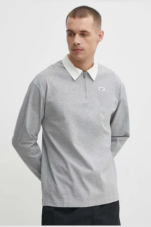 Reebok Top a maniche lunghe in cotone Court Sport colore 100076423