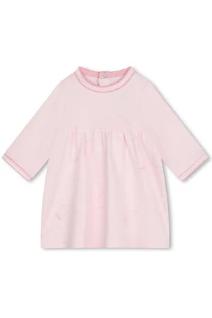 HUGO BOSS Vestito di cotone bambina colore J51076