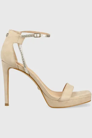 Guess Sandali in camoscio Zoila FL5ZOI SUE03 PLATI
