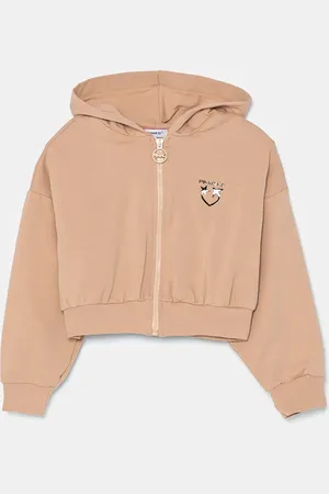 Pinko Felpa per bambini colore con cappuccio F4PIJGZH089