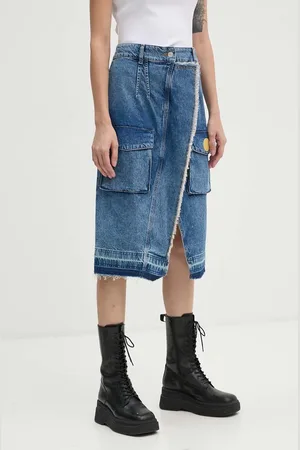 Moschino Gonna di jeans colore 0101.8221