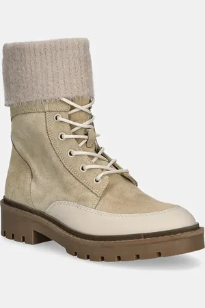 Calvin Klein Stivaletti alla caviglia COMBAT MID LACE UP BOOT WL donna colore YW0YW01599