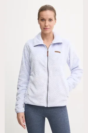 Columbia Felpa da sport Fire Side colore beige 1819791