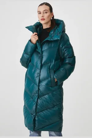 MEDICINE Cappoto in piuma-piumino donna colore verde