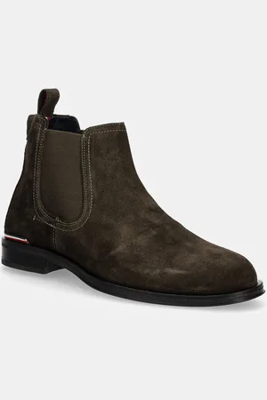 Tommy Hilfiger Stivaletti chelsea in camoscio CORE RWB HILFIGER SUEDE CHELSEA uomo colore FM0FM04757