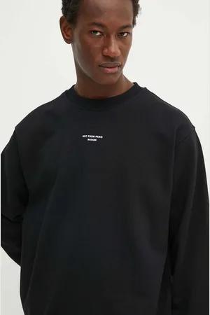 Drôle de Monsieur Felpa in cotone uomo colore PERM.SW148.CO127 Le Sweatshirt Slogan Cl