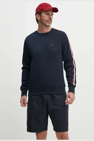 Tommy Hilfiger Felpa uomo colore con applicazione MW0MW35569