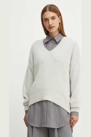 HUGO BOSS Maglione in lana donna colore 50528631