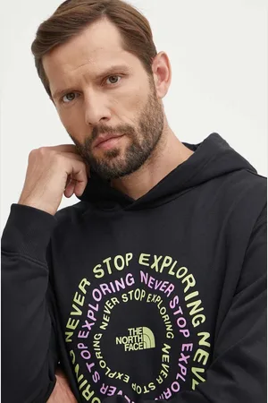The North Face Felpa in cotone uomo colore con cappuccio NF0A87F3JK31