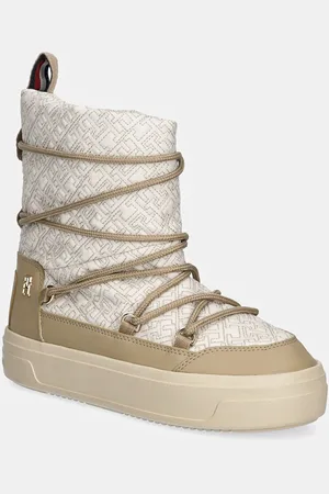 Tommy Hilfiger Stivali da neve LACE-UP MONOGRAM SNOWBOOT colore FW0FW08430