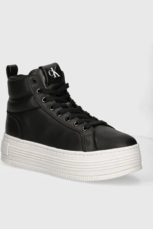 Calvin Klein Sneakers BOLD PLATF MID OH MG LTH colore YW0YW01583