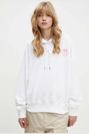 Moschino Felpa in cotone donna colore con cappuccio 1701.8233