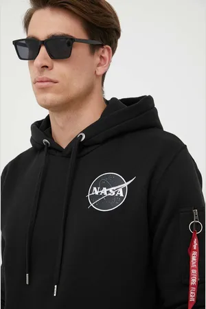 Alpha Industries Felpa Dark Side Hoody uomo 108337.285