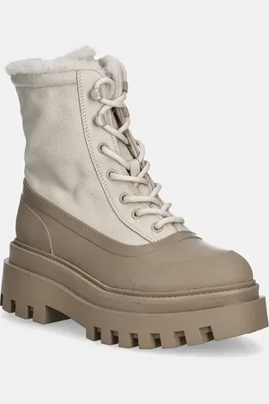 Calvin Klein Stivaletti alla caviglia FLATFORM LACE UP BOOT PADDED donna colore YW0YW01557