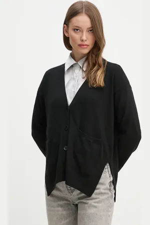 Sisley Cardigan con aggiunta di cachemire colore 102HM601Z
