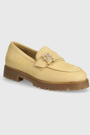 Tommy Hilfiger Mocassini in nabuk CLEATED NUBUCK BOAT SHOE colore FW0FW08062