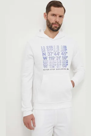 The North Face Felpa in cotone uomo colore con cappuccio NF0A87EAFN41