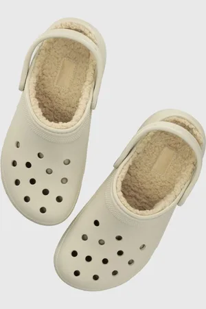 Crocs Ciabatte slide Classic Platform Lined Clog donna 207938