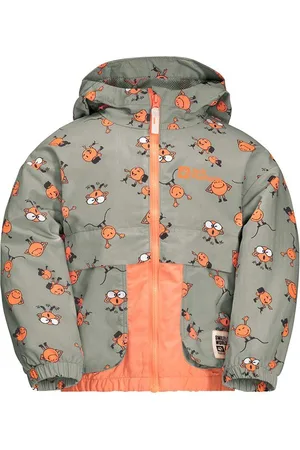 Jack Wolfskin Impermeabile bambino/a SMILEYWORLD AOP colore