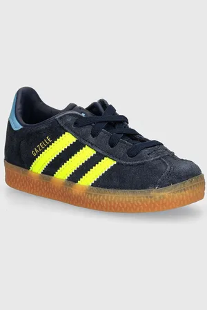 adidas Scarpe da ginnastica per bambini in pelle GAZELLE CF EL colore IH2783