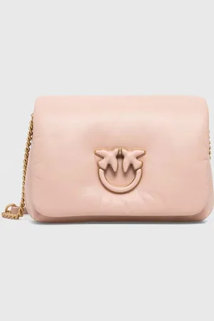 Pinko Borsa a mano in pelle colore beige