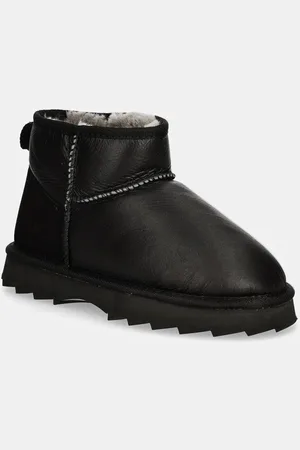 Emu Stivali da neve in pelle Sharky Micro Town colore W13154.BLAK