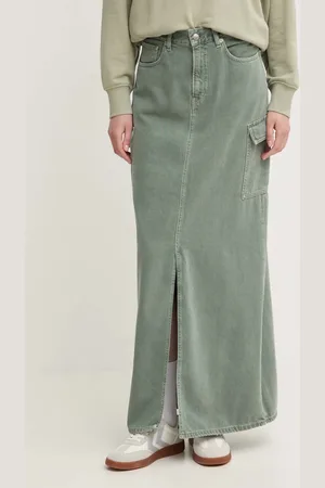 Pepe Jeans Gonna di jeans MAXI SKIRT HW CLR colore PL901143