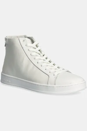 Calvin Klein Sneakers in pelle HIGH TOP LACE UP colore HM0HM01547