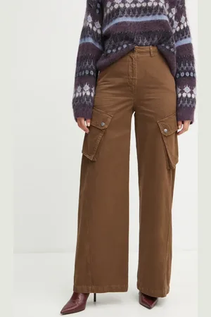 Max Mara Pantaloni in cotone colore 2425136016600