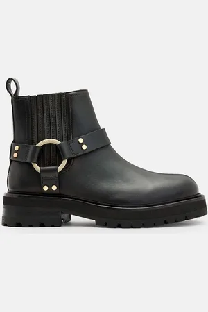 AllSaints Stivaletti alla caviglia in pelle Maddie Biker Boot donna colore W054FB