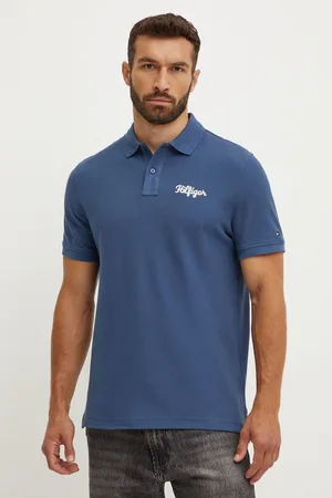 Tommy Hilfiger Polo in cotone colore con applicazione MW0MW35603