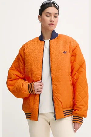 adidas Giacca bomber reversibile 70s Reversible Oversized Bomber Jacket donna colore JN7657