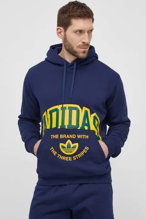 adidas Felpa uomo colore con cappuccio IS0235